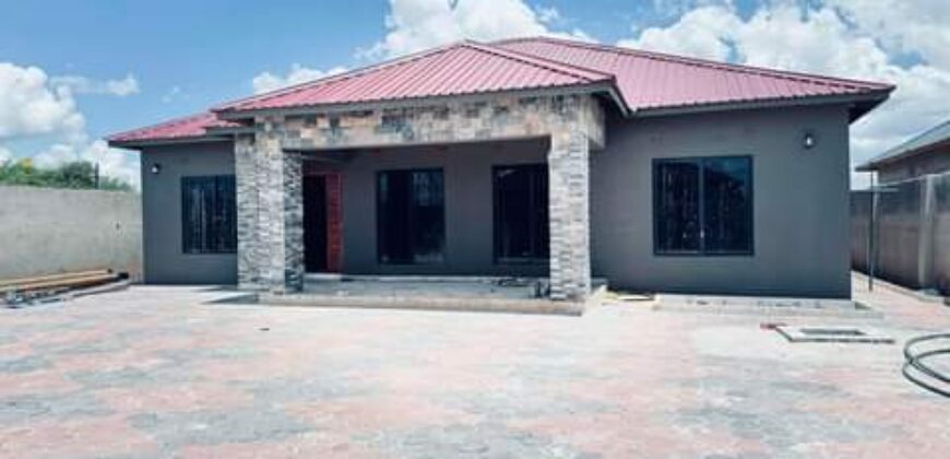 Newly Built 3 Bedroom House for Sale in Lusaka 1500000 Zambian kwacha