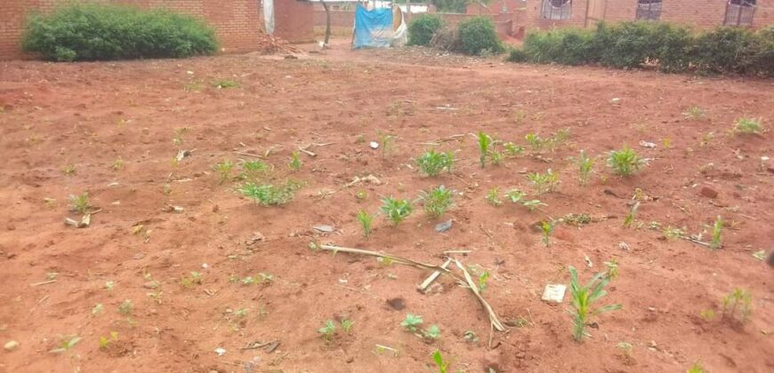 Plot for sale in Malawi Mzuzu Luwinga