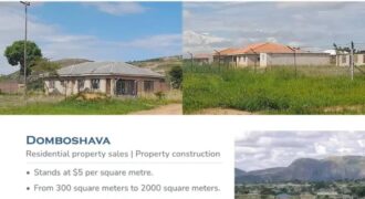 DOMBOSHAVA STANDS FOR SALE* *SHOWGROUND AREA*