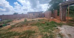 DOMBOSHAVA INCOMPLETE HOUSE (MUSHA) FOR SALE*