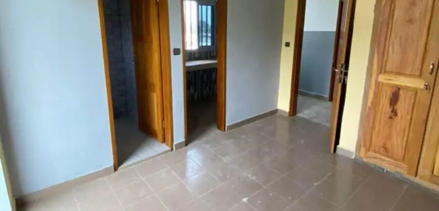 Newly Constructed Room Kitchen and toilet with a private balcony,fenced compound and constant water flow.  