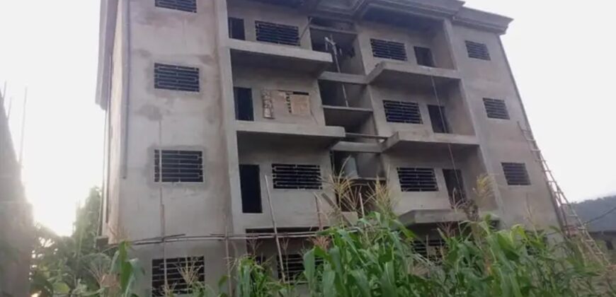An 8 apartments property for sale at Bossumbu quarter in Limbe.  