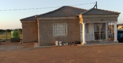 Two bedroom house for sale in Gakgatla village