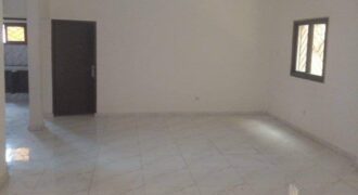 3 ROOMS HIGH STANDING APARTMENT ON THE GROUND FLOOR IN THE SHAPE OF A LOWER VILLA IN FAYA LAURIER 15 NEXT TO EBERNEZER CHURCH AND THE CMA COMPOSED AS FOLLOWS: