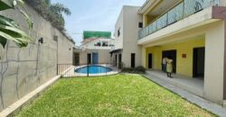 Magnificent 07 ROOMS Duplex Villa with SWIMMING POOL For #RENTAL in COCODY RIVIERA 3 in a secure and residential city.