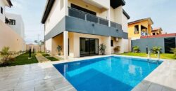 Beautiful new 05-room duplex villa with swimming pool and a small garden For SALE