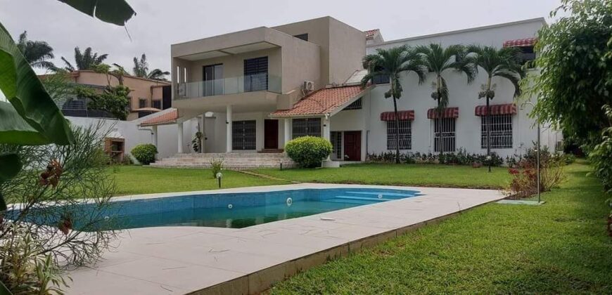 A Beautiful 13 ROOMS High Standing Duplex Villa with POOL and Large Garden For #RENT at the #Riviera_Golf 1 in a Secure Residential Area not far from the Embassy of the United States