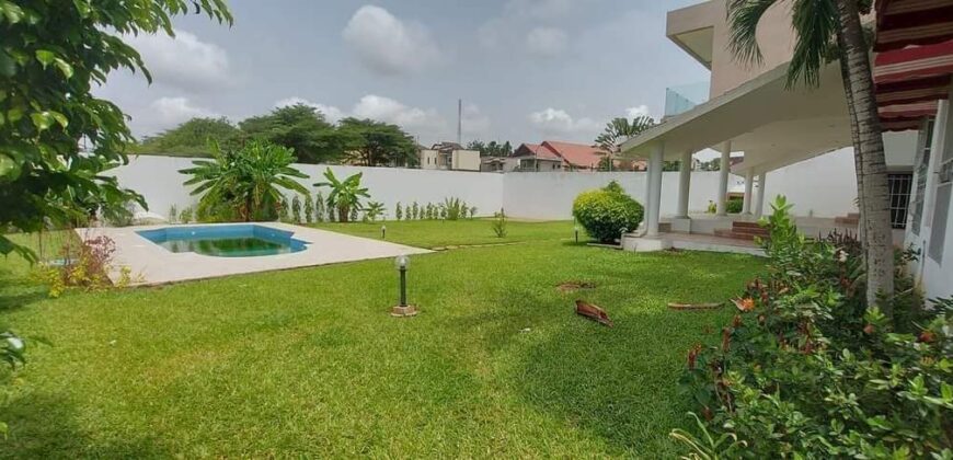 A Beautiful 13 ROOMS High Standing Duplex Villa with POOL and Large Garden For #RENT at the #Riviera_Golf 1 in a Secure Residential Area not far from the Embassy of the United States