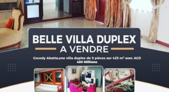 Une belle villa en vente à abatta