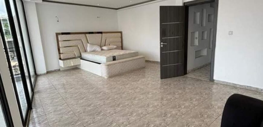 Standing triplex (10 rooms) for rent in COCODY Riviera Faya Abatta road in a quiet and secure area.